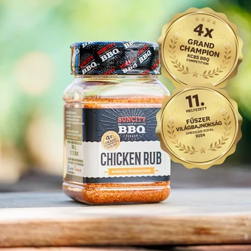 SunCity BBQ Chicken Rub 280 g szóródobozban