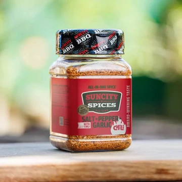 SunCity BBQ SPG CHILI Rub 280 g szóródobozban