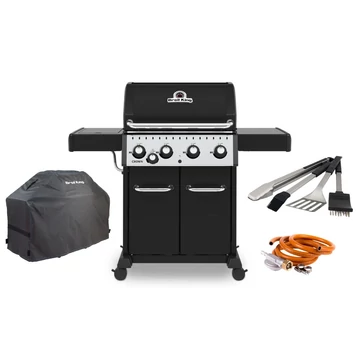Broil King kerti gázgrill - Crown 440 - Csomagajánlat