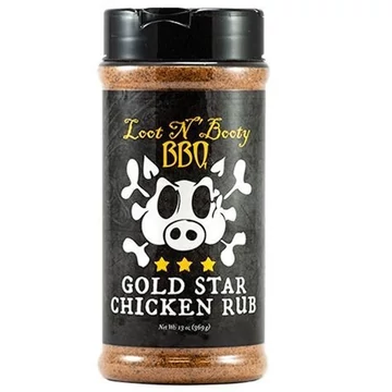 Loot N&#039; Booty BBQ Gold Star Chicken Rub	