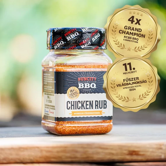 SunCity BBQ Chicken Rub 280 g szóródobozban