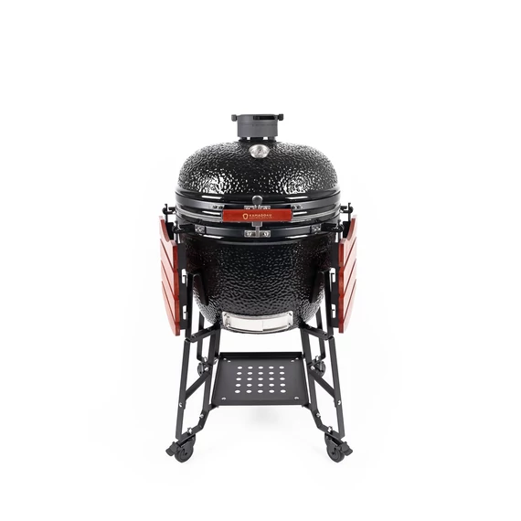 Kamado4u EVO Greater kerámia grill fekete állványos
