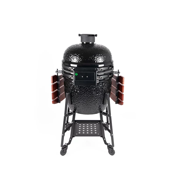 Kamado4u EVO Meater kerámia grill fekete állványos