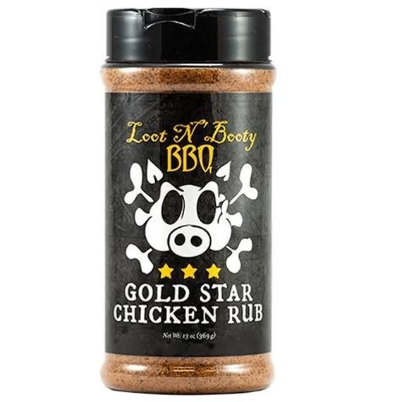 Loot N' Booty BBQ Gold Star Chicken Rub	