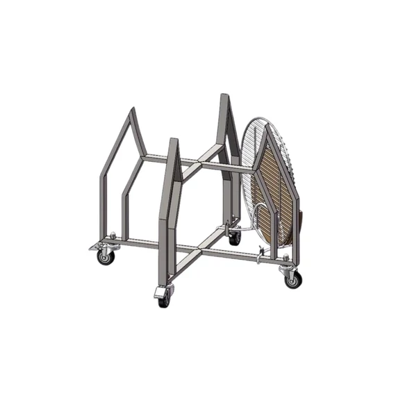 Kamado Chef 22 rozsdamentes kigészítő tartó