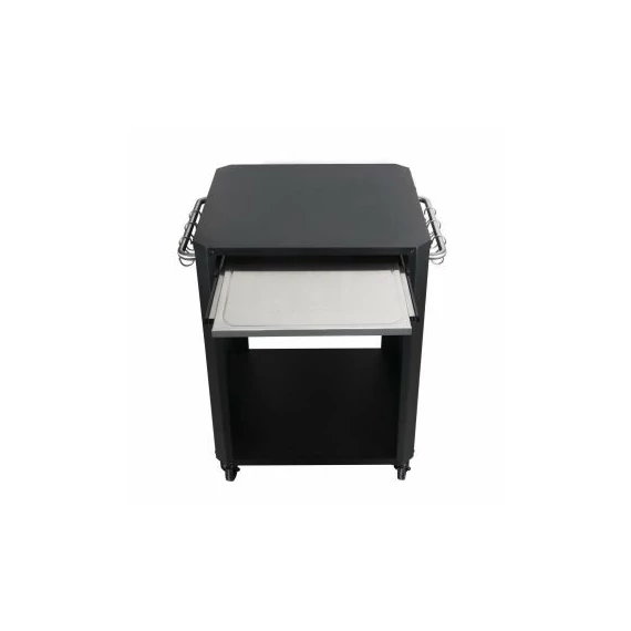 COZZE kültéri kocsi (inox asztalkával)