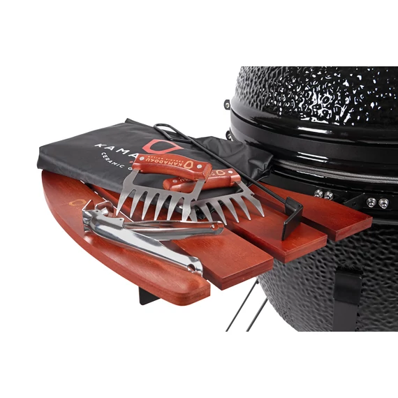 Kamado4u NEO CLASSIC Greater kerámia grill fekete állványos