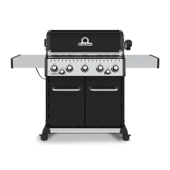Broil King Baron 590 gázgrill 5 égővel és forgatónyárssal
