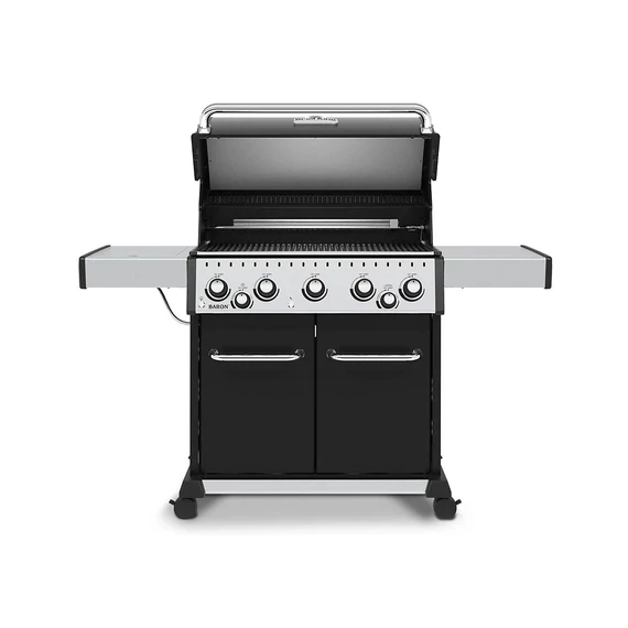Broil King Baron 590 gázgrill 5 égővel és forgatónyárssal
