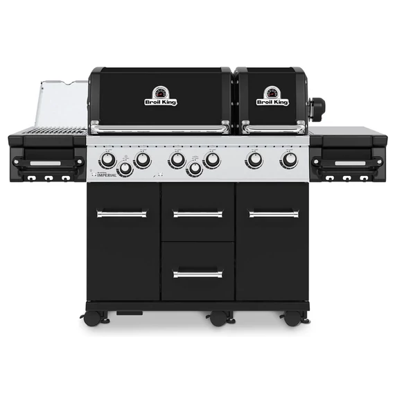 Broil King Imperial™ 690 IR prémium gázgrill 6 égővel és infravörös oldalsó égővel