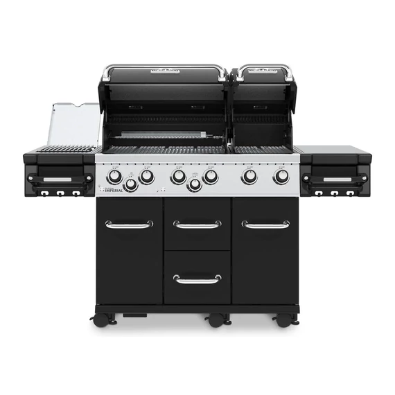 Broil King Imperial™ 690 IR prémium gázgrill 6 égővel és infravörös oldalsó égővel
