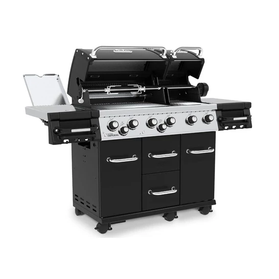 Broil King Imperial™ 690 IR prémium gázgrill 6 égővel és infravörös oldalsó égővel