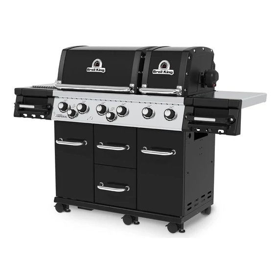 Broil King Imperial™ 690 IR prémium gázgrill 6 égővel és infravörös oldalsó égővel