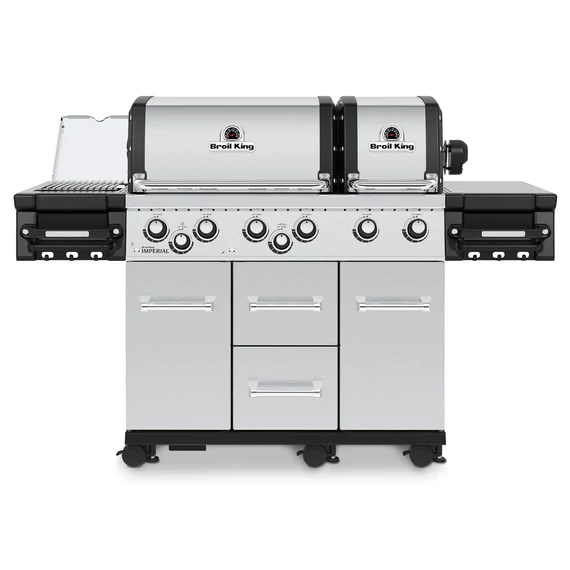 Broil King Imperial™ S 690 IR prémium kerti gázgrill rozsdamentes acél égőkkel