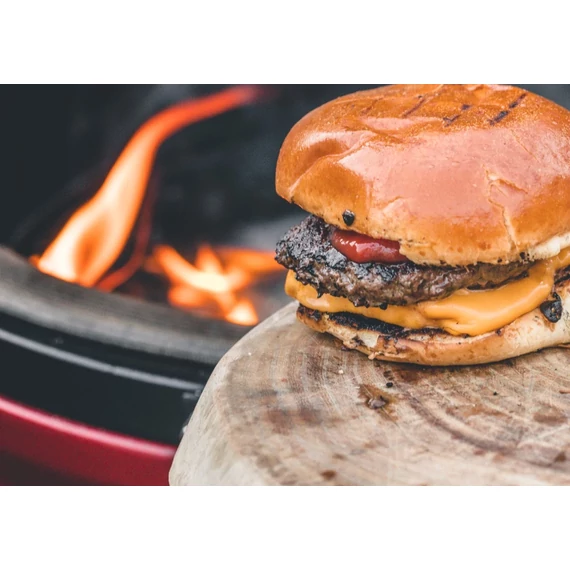 Kamado Joe Big Joe prémium kerámia grill piros színben