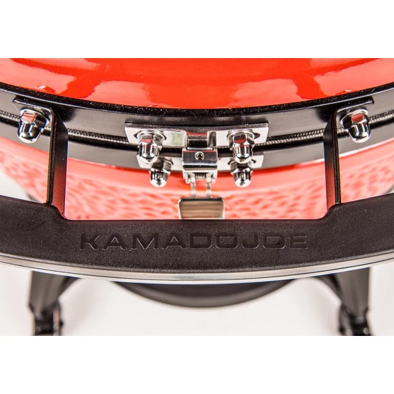 Kamado Joe Big Joe III prémium kerámia grill piros színben