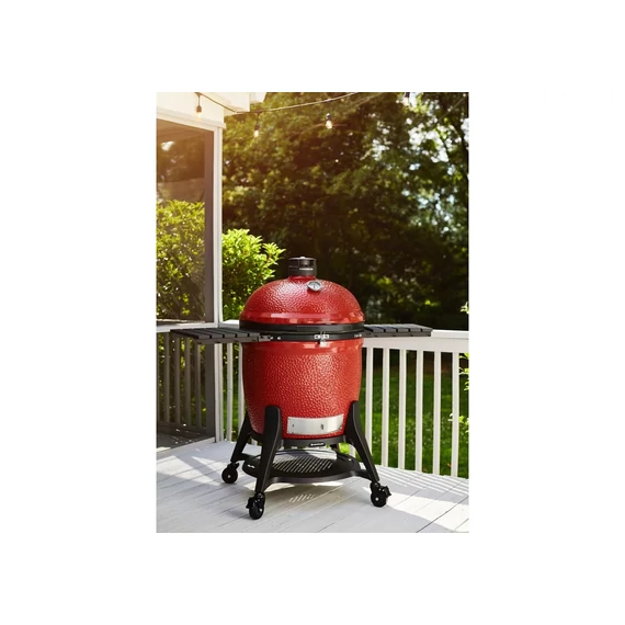 Kamado Joe Big Joe III prémium kerámia grill piros színben