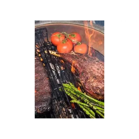 Kamado Joe Big Joe II Stand-Alone prémium beépíthető kerámia grill piros színben