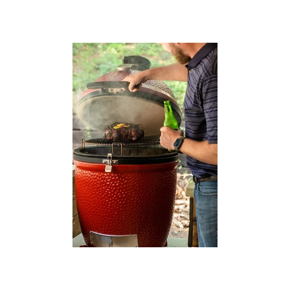 Kamado Joe Classic III prémium kerámia grill piros színben