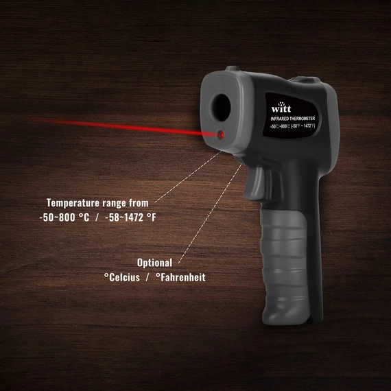 Witt Pizza Infrared Temperature Gun - Infrahőmérő