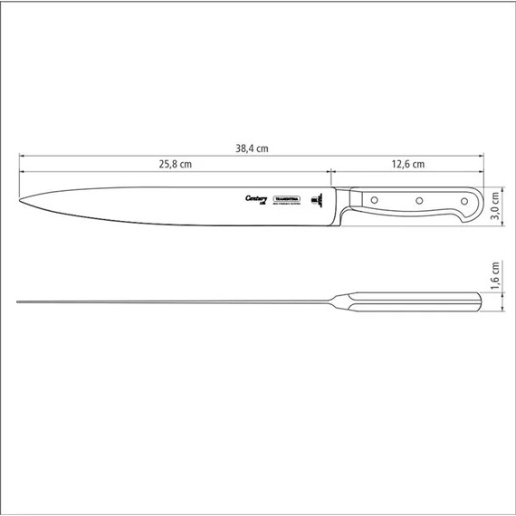 Tramontina Century szakácskés 25cm