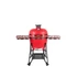 Kamado4u EVO Greater kerámia grill piros állványos	