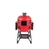 Kamado4u EVO Greater kerámia grill piros állványos	