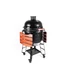 Kamado4u EVO Meater kerámia grill fekete állványos