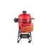 Kamado4u EVO Meater kerámia grill piros állványos