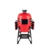 Kamado4u EVO Meater kerámia grill piros állványos