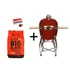 Kamado Chef 22 Red - 2022 - Csomagajánlat