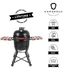 Kamado4u NEO CLASSIC Meater kerámia grill fekete állványos