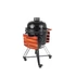 Kamado4u NEO CLASSIC Meater kerámia grill fekete állványos