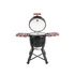 Kamado4u NEO CLASSIC Meater kerámia grill fekete állványos