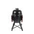 Kamado4u NEO CLASSIC Meater kerámia grill fekete állványos