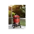 Kamado Joe Big Joe III prémium kerámia grill piros színben