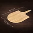 Witt Pizza Wood Pizza Peel 14 Inch - Fa pizzalapát