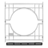 Weber Crafted ˝Frame Kit˝ rácskeret, Spirit, SmokeFire grillekhez